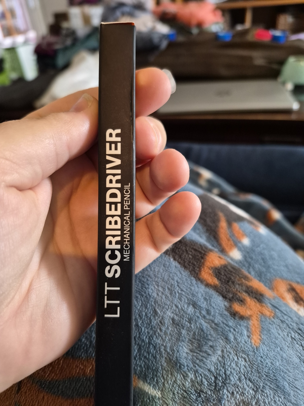 LTT Scribedriver Silver And Brass Mechanical Pencil - Sleek Men’s Offi Accessory